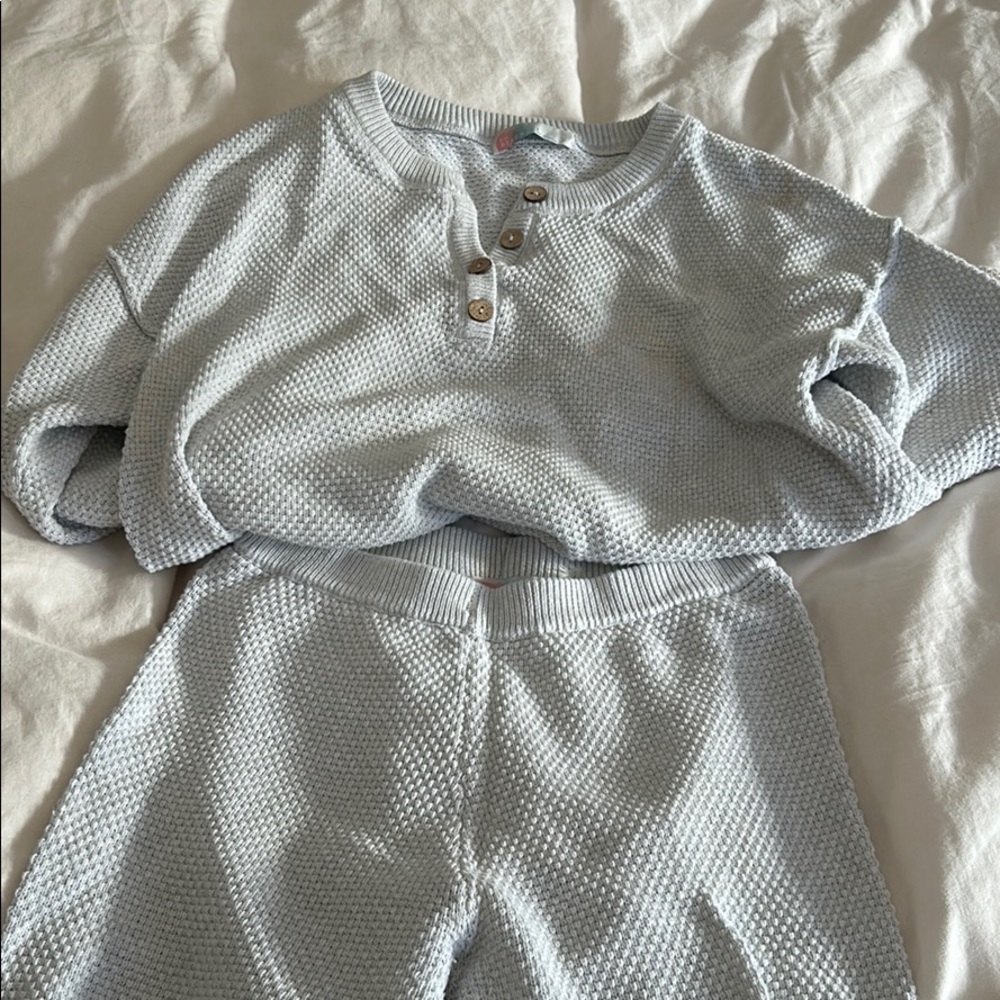 Free people Hailee sweater set